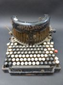 A Royal Bar-lock vintage typewriter