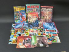 A collection of comics and annuals to include Thunderbirds annual 1993, Stingray annual 1993,