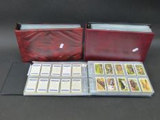 Forty eight sets of Brooke Bond tea cards in folders