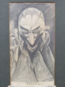 Beryl F Loder Beddy pencil sketch 