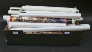 A large quantity of film posters to include Batman Returns, Deep Rising, A Perfect Murder,