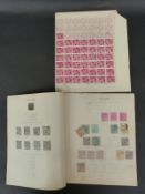 Indian Feudatory States. Kishangark. A comprehensive collection on sectional Imperial Album leaves.