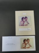 HRH Diana Princess of Wales and Prince Charles,