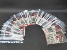 Approximately 40 Manchester United football programmes dating from 1940's-50's