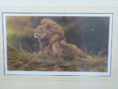 Alan M Hunt signed limited edition print untitled,