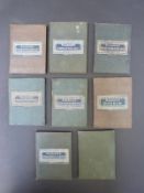 Eight Victorian Walker's County Maps (1836-1845) to include Cambridgeshire, Shropshire,