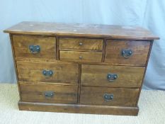 A Laura Ashley chest of eight drawers (W127 x D43 x H85cm)