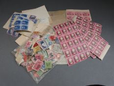 A large quantity of loose Commonwealth stamps Victoria - George Vl,