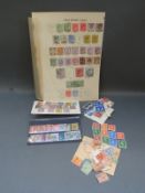 An album page of GB Edward Vll with high values including £1 green,