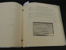 A well researched and written up album covering early postal history.