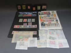 A good selection of mainly Commonwealth stamps Victoria-George Vl on stockcards and in packets,