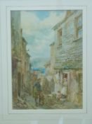 Walter H Sweet (1889-1943) watercolour Bathsheba Hill St.