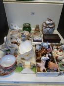 A quantity of novelty and other ceramics to include Villeroy & Boch ladles,