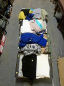 Over one hundred items of clothing consisting of knitwear including Jane Norman etc labels in four