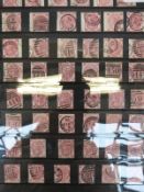 A quantity of GB surface printed stamps on Hagner sheets comprising 3d rose 1867-80 SG103x96;