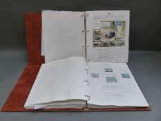 A collection of Jersey stamps in two albums 1941-1998