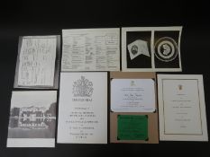 A wedding invitation addressed to Miss Jane Parsons to the marriage of His Royal Highness The