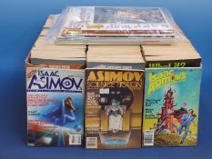 Isaac Asimov Science Fiction magazines 1st edition Spring 1977-January 1986 with only June 1979