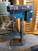 A large Clarke pillar drill