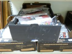 Over 200 Manchester United football programmes dating from 1990 onwards