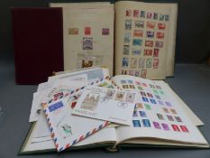 A quantity of stockbooks, albums and covers,