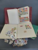 A quantity of GB all world stamps loose & in albums