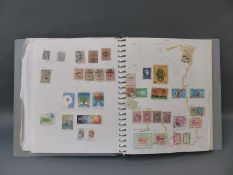 A collection of stamps from Middle Eastern countries