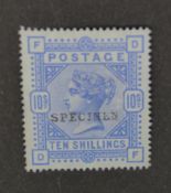 10s Ultramarine with 