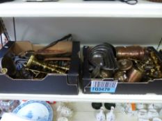 A collection of plated and metalware including teaware, candlestick, unusual toast rack/egg cruet,