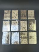 Approx 45 Bruce Bairnsfather postcards and a Tony Blackburn signed photo