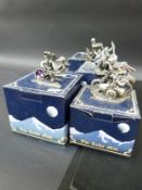 Five boxed Myth and Magic figures