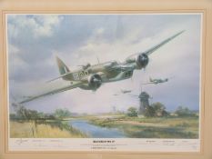 Frank Wootton signed limited edition print 392/850 Blenheim MK IV,