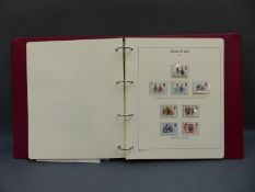 Great Britain collection stamp album