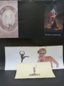 Six Pirelli Calendars from 1986, 1987, 1988, 1989,