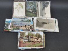 A quantity of postcards, early 20thC and later postcards including topographical, local Stroud,