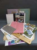 A quantity of mint GB stamps including blocks and whole sheets