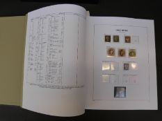 A Stanley Gibbons album of Great Britain stamps 1840-1970.