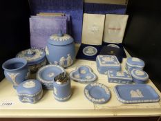 A collection of Wedgwood Jasperware