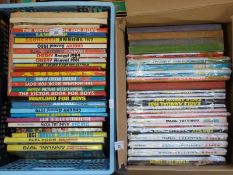 A selection of children's annuals from 1960's-1980's to include Rupert, Scorcher,