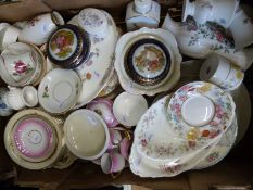 A collection of teaware to include Tuscan Sherwood,