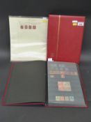 Two stockbooks and a quantity of loose album pages of GB stamps, includes blocks, control numbers,