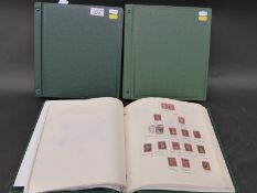 Three well researched albums covering provincial postmarks,