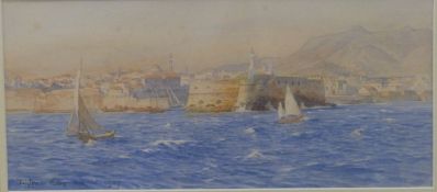 Tristram Ellis 1844-1922 watercolour 'Kandia 1907',