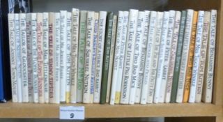 A collection of 34 Beatrix Potter titles dating from 1970-1990