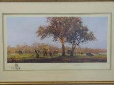 David Shepherd signed limited edition print 706/1500 