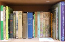 A selection of titles about the Cotswolds, including Laurie Lee, Cider with Rosie.