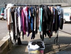 Over one hundred and forty items of clothing consisting of knitwear,