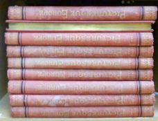 Picturesque Europe Volumes 1-9 by Cassell, some with labels 