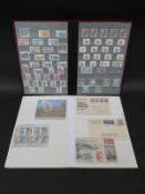 A collection of New Zealand stamps 1860-2010 in two stockbooks