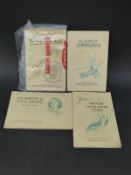 Players cigarette cards in albums, comprising Famous Irish greyhounds, British freshwater fishes,